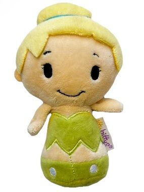 Disney Tinker Bell Itty Bittys Mini Plush Toy Doll Hallmark Peter Pan Fairy Fun
